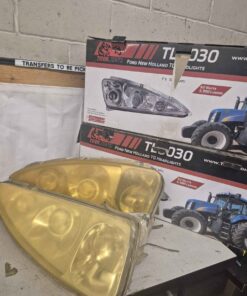 Set of used headlights for T9 new Holland