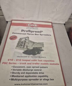 Kuhn pro spread wall