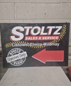 Stoltz sales and service mancave material
