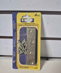 Pack of 4 4" mending plates