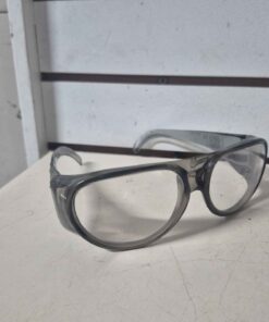 Safety glasses with side shields
