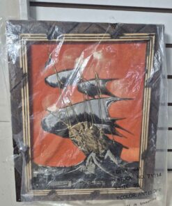 Tossed at sea canvas