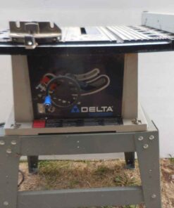 Delta 10" table saw on stand