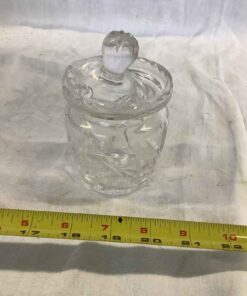 Pinwheel Crystal Jam Pot