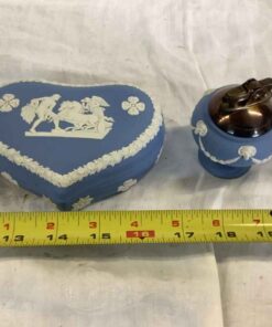 Wedgewood- Covered Trinket Dish & Lighter