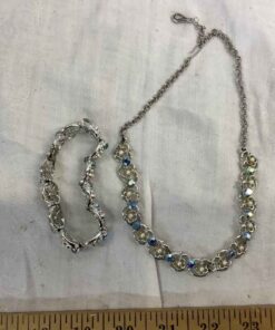 Vintage Costume Jewelry- Choker and Bracelet