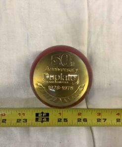50th Annual Duplate Paperweight