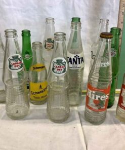 Vintage Glass Pop Bottles (12)