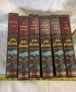 Set of 6 John Steinbeck Hardcover Books