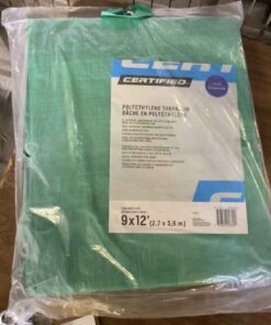 9’ x 12’ Polyethylene Tarp