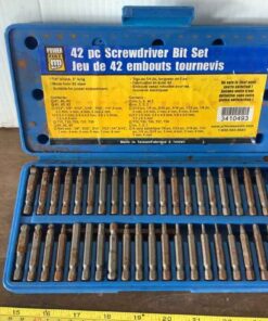 Power Fist Screwdriver Bit Set (as shown)