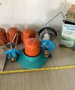 Propane Stove and Light with Cannisters