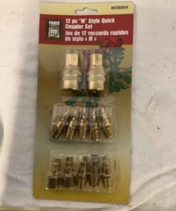 Power Fist 12pc M Style Quick Coupler Set