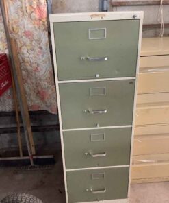 4 drawer file cabinet (two tone)