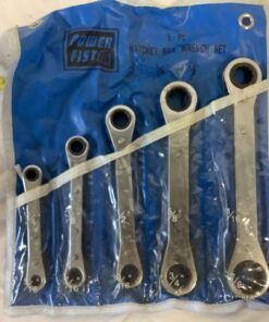 Power Fist 5pc Box Ratchet Set
