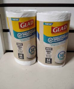 Glad 25 litre small sleeve of 44 garbage gags