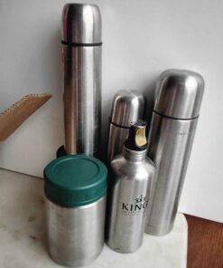 6 used thermos