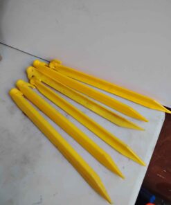 6 HD tent stakes
