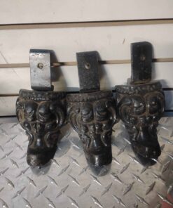 3 cast iron legs