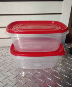 Qty 2 take a long containers with lids