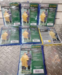 7 youth ponchos