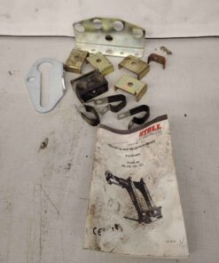Assorted hydraulic brackets, clamps, etc.