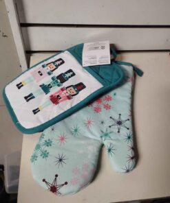 Oven mitt and hot pad