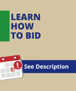 Learn How to Bid