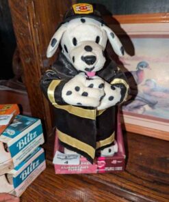 Animated Plush Dalmatian Fire dog; Flirty Flasher