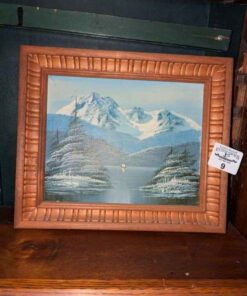 Signed Winter Landscape