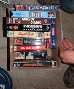 Movie collection on VHS