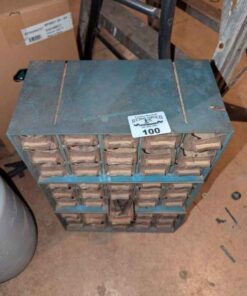hardware organizer and contents
