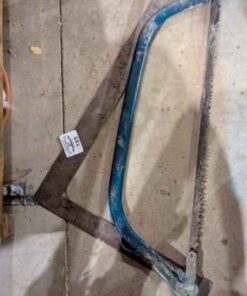 Bow saw and square