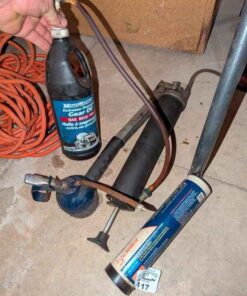 Gear oil, oil can, Grease applicator and All purpose grease