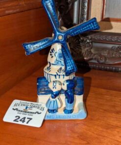 Delft Blue Windmill figurine