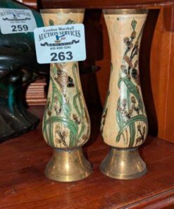 Pair of Brass vases
