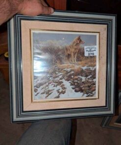 "Coyote in Sage" Robert Bateman print