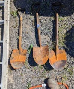 Trio of shovels