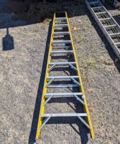 Large A frame fibreglass ladder