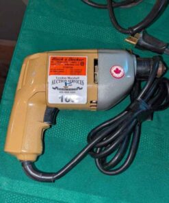Black and Decker corded Drill