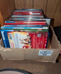 Collection of DVD titles