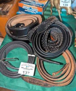 Collection of belts