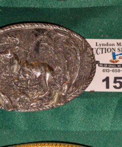 Oval Stag Belt buckle