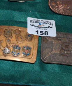 "Ted" & "Breaker Breaker" Belt Buckles