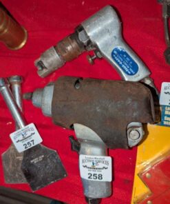 Black and Decker Air impact wrench & Blue dart air tool