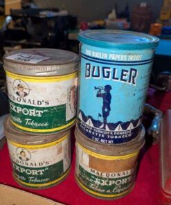 Tobacco tins