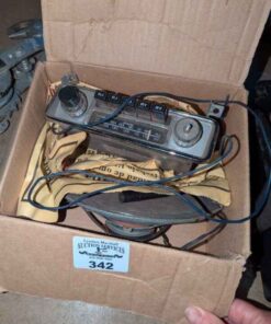 Clarion Car stereo and Radio shack speaker