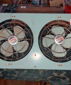 Dual tilt vintage Torcan fan