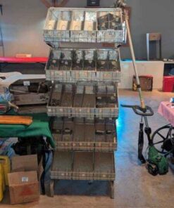 Steel basket organizer