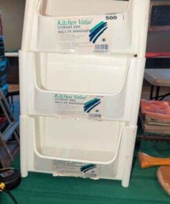 Kitchen Value Stackable Storage Bins